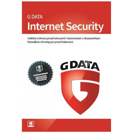 G Data Internet Security 2019 1PC/3Lata