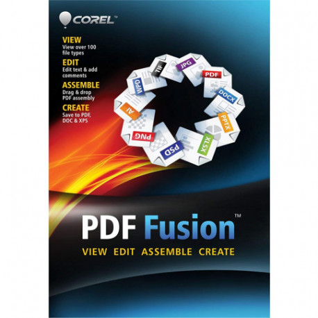 Corel PDF Fusion licencja komercyjna, wieczysta, elektroniczna