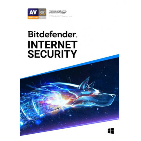 Bitdefender Internet Security 10 PC / 1 Rok