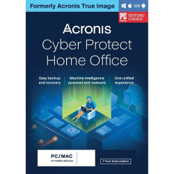 Acronis Cyber Protect Home Office Advanced 1 PC / 1 Rok + 250 GB Acronis Cloud Storage