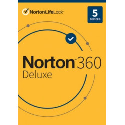 NORTON 360 Deluxe 5 PC / 1 rok /nie wymaga karty/