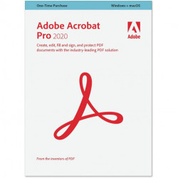 Adobe Acrobat Pro 2020 PL Win/Mac – licencja rządowa.