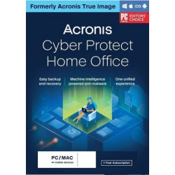 Acronis Cyber Protect Home Office Advanced 3 PC / 1 Rok 500 GB